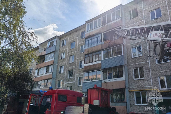 В Иванове из-за пожара на балконе эвакуировали 5 человек